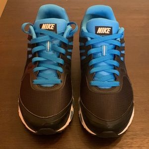 Men’s Nike air max tailwind size 9.5 blue and black